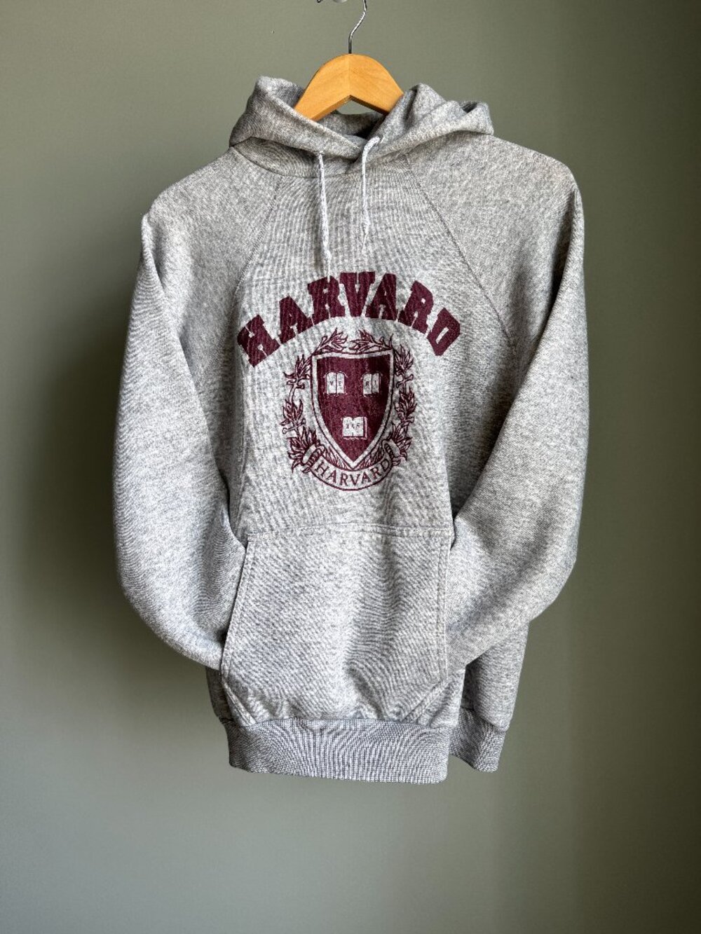 Harvard Hoodie Small Vintage Sweatshirt